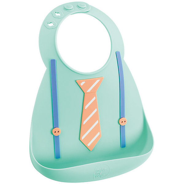 

Нагрудник Make my day, галстук и подтяжки, Tie & Suspender (derby)