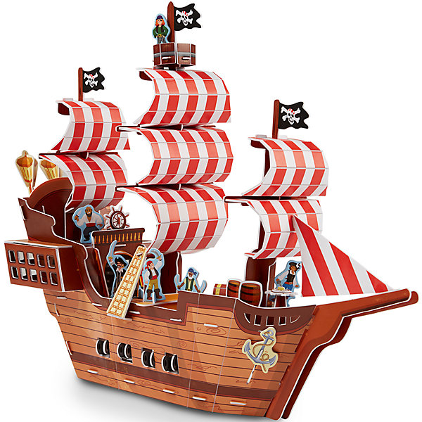 

3D пазл "Пиратский корабль", Melissa & Doug