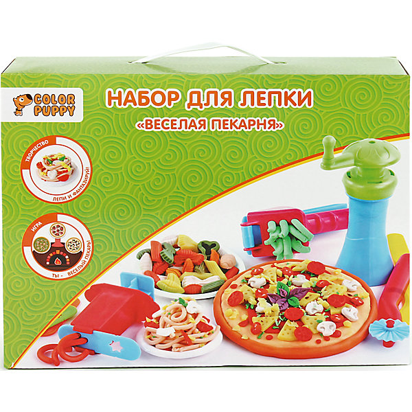 

Набор для лепки "Веселая пекарня", тесто 250 г