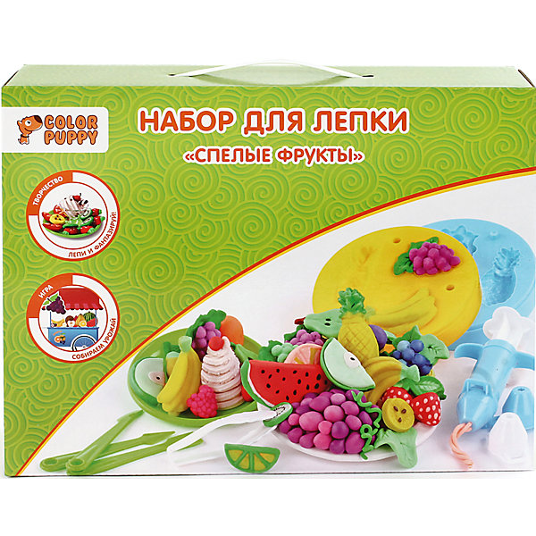 

Набор для лепки "Спелые фрукты", тесто 240 г
