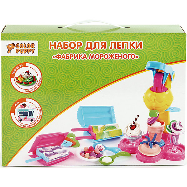 

Набор для лепки "Фабрика мороженого", тесто 250 г
