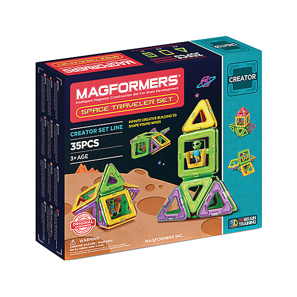 Магнитный конструктор "Space Traveler set", Magformers 5082416