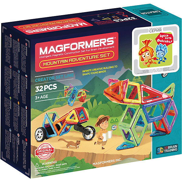 

Магнитный конструктор "Adventure Mountain", MAGFORMERS