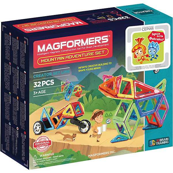 фото Магнитный конструктор "Adventure Mountain", MAGFORMERS