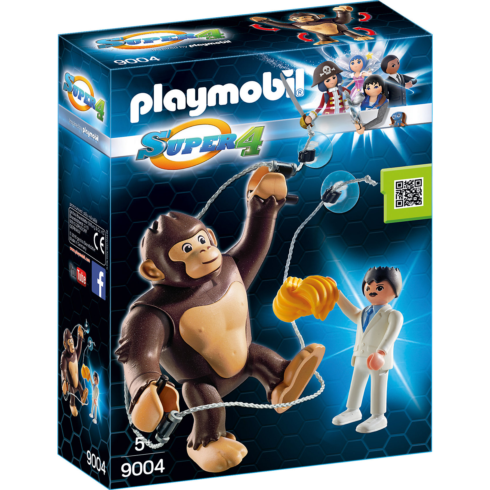 фото Конструктор playmobil гигантский обезьяний гонг playmobil®
