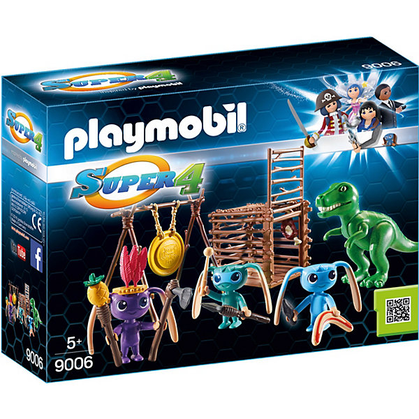 

Конструктор Playmobil Инопланетный воин с Т-рекс ловушкой