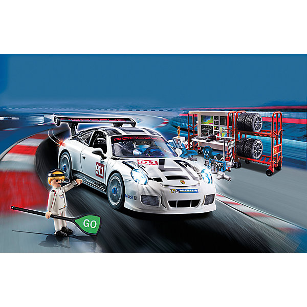 

Конструктор Playmobil Porsche 911 GT3 Cup, 35 деталей