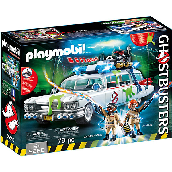 

Конструктор Playmobil "Охотники за привидениями" Автомобиль Экто-1