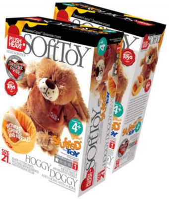 Плюшевое сердце Собачка с косточкой, артикул:5092691 - Новогодние наборы для творчества Плюшевое сердце Собачка с косточкой, артикул:5092691 - Новогодние наборы для творчества