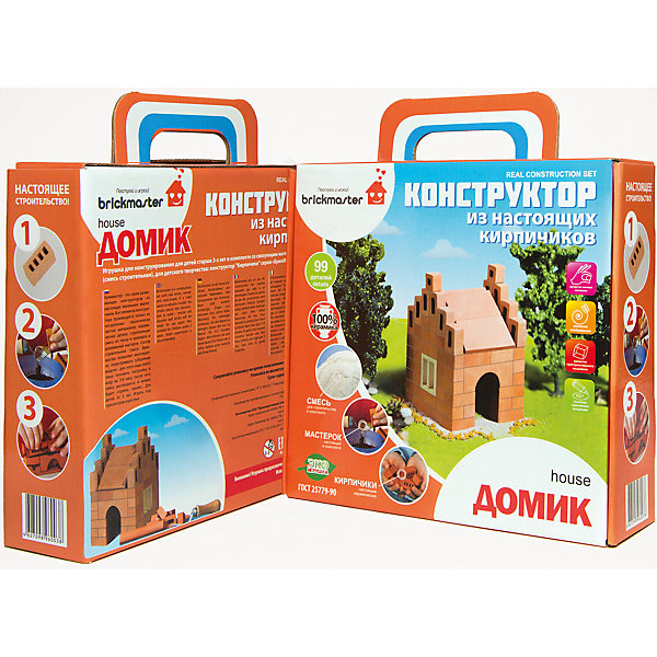 

Конструктор "Домик", 99 деталей, BRICKMASTER