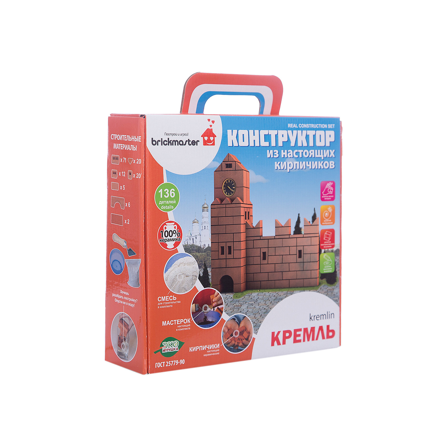 Конструктор "Кремль", 136 деталей, Brickmaster 5097519