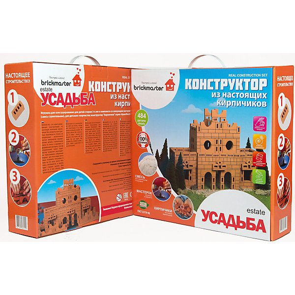 

Конструктор "Усадьба", 484 деталь, BRICKMASTER