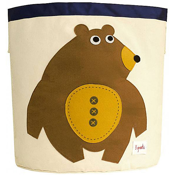 Корзина для хранения Мишка (Toffee Bear), 3 Sprouts 5098204