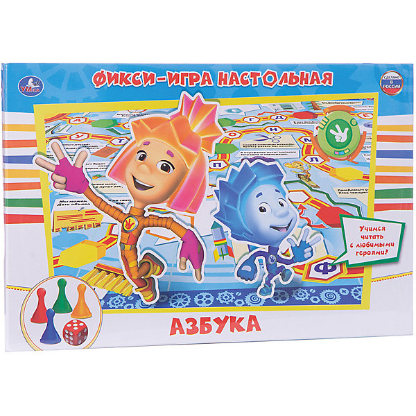 

Настольная игра-ходилка "Фиксиазбука", Умка