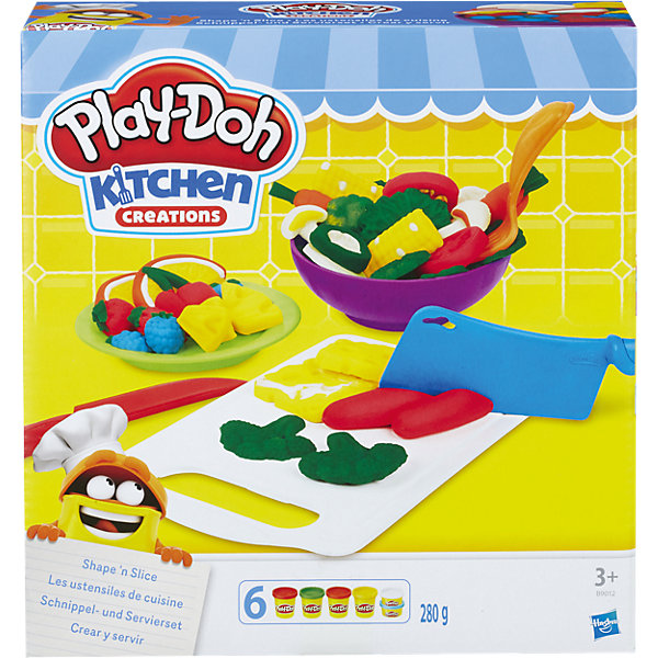 фото Игровой набор play-doh "приготовь и нарежь на дольки" hasbro