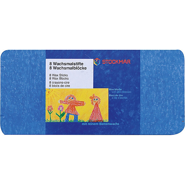 

Комбинированный набор 8 блоков и 8 карандашей, Stockmar
