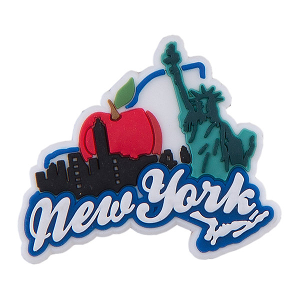 

Джибитс для сабо Crocs New York Fun, Белый, Джибитс для сабо Crocs New York Fun