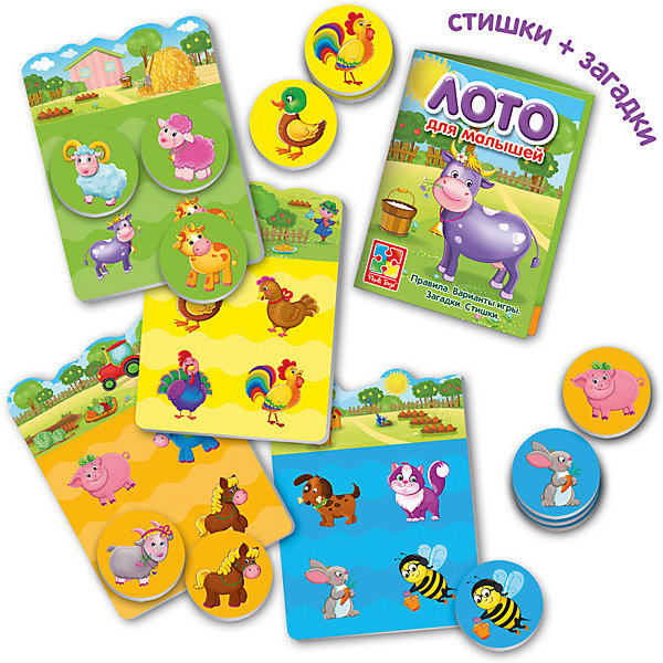 

Настольная игра Ферма "Лото" , Vladi Toys