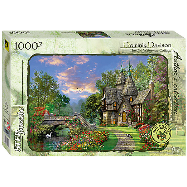 

Пазл "Коттедж у старинного моста", 1000 деталей, Step Puzzle