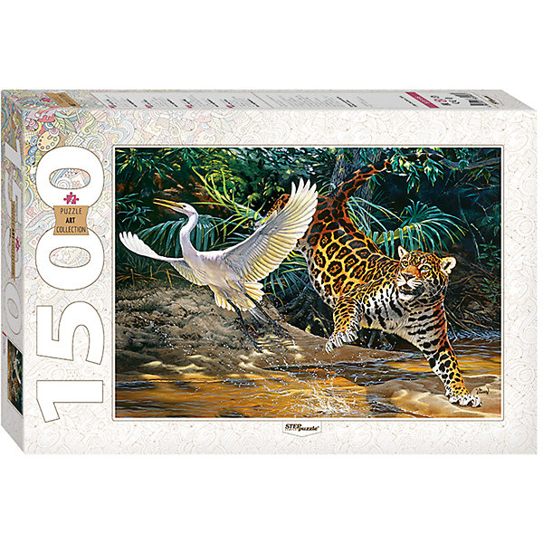 

Пазл "Охота у воды", 1500 деталей, Step Puzzle