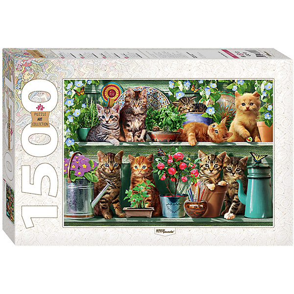 

Пазл "Котята (new)", 1500 деталей, Step Puzzle
