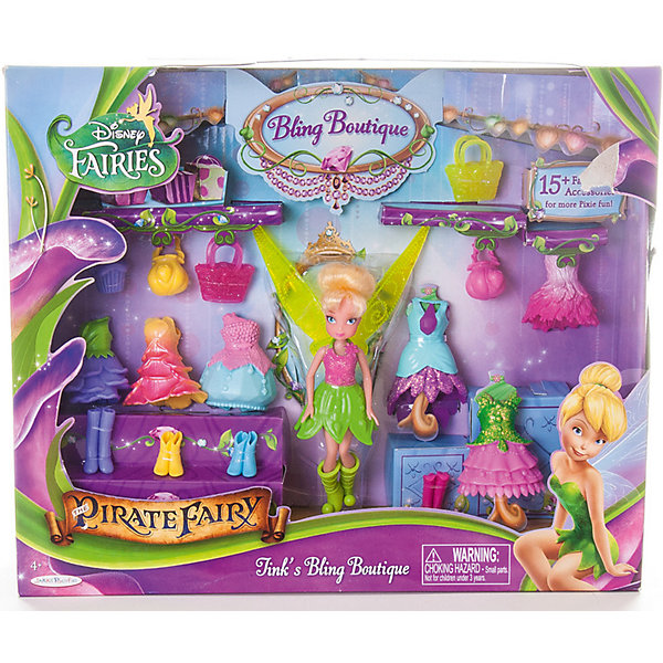 

Игровой набор Disney Fairy "Бутик" с мини-куклой. Фея Динь-Динь