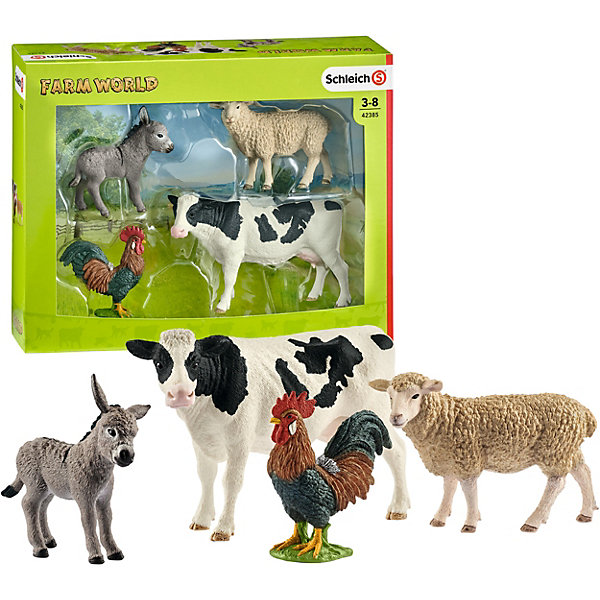 

Коллекционный набор фигурок Schleich "Животные с фермы" Животные фермы