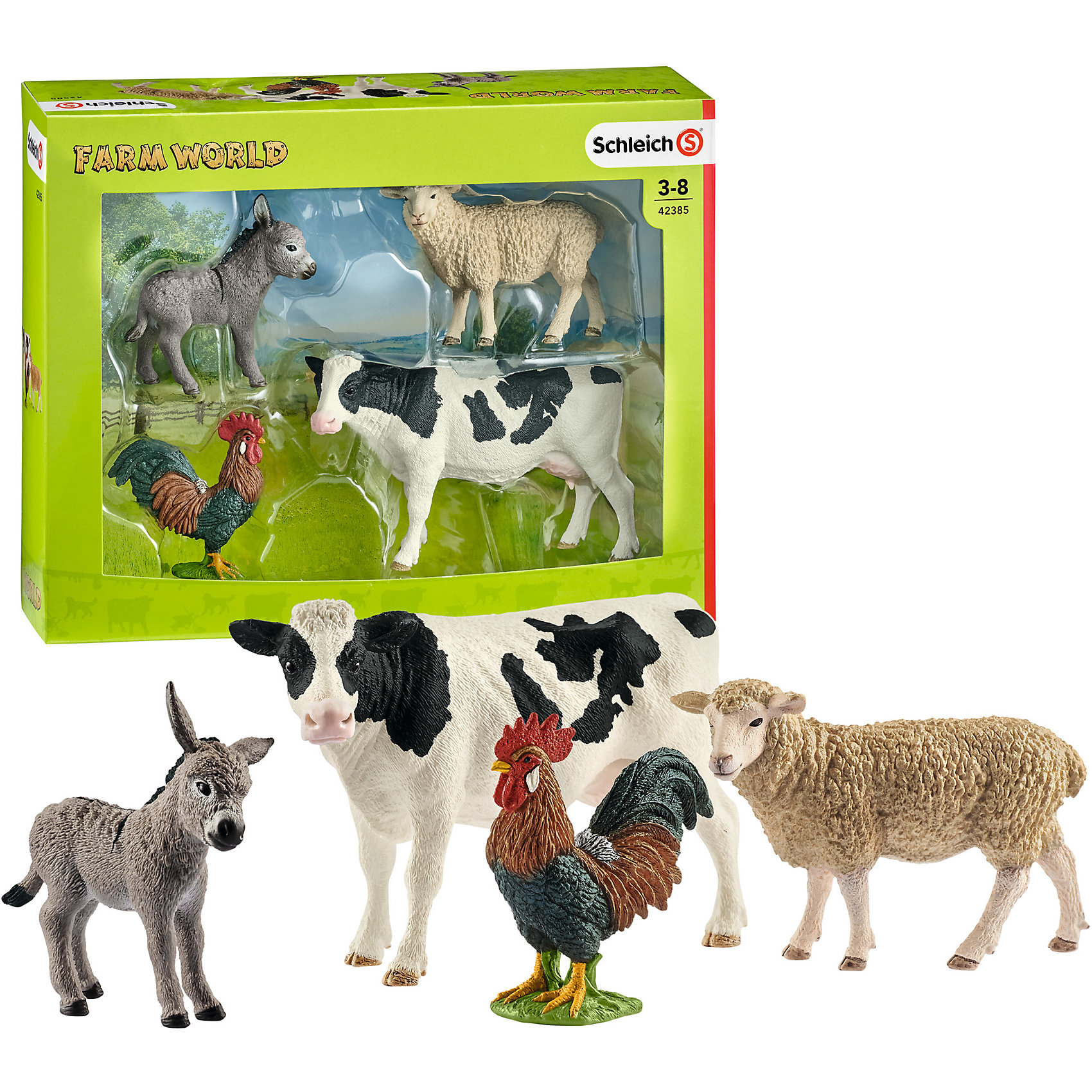 фото Коллекционный набор фигурок Schleich "Животные с фермы" Животные фермы