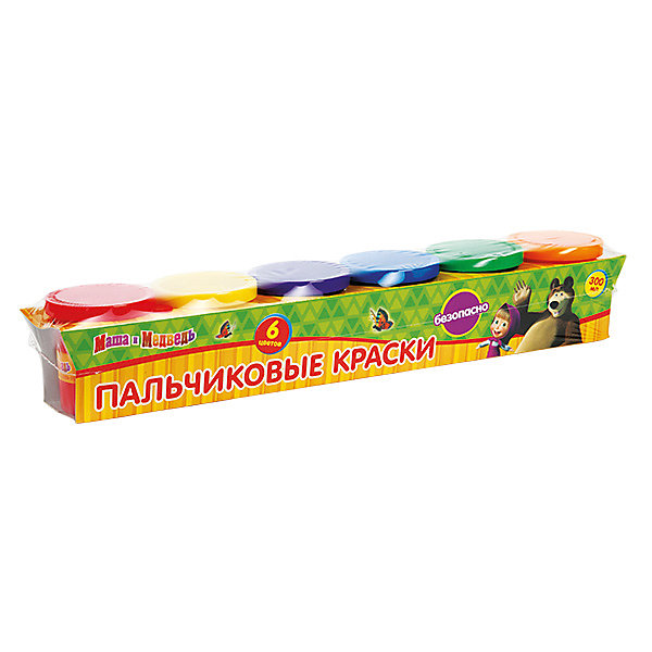 

Пальчиковые краски "Mаша и медведь"