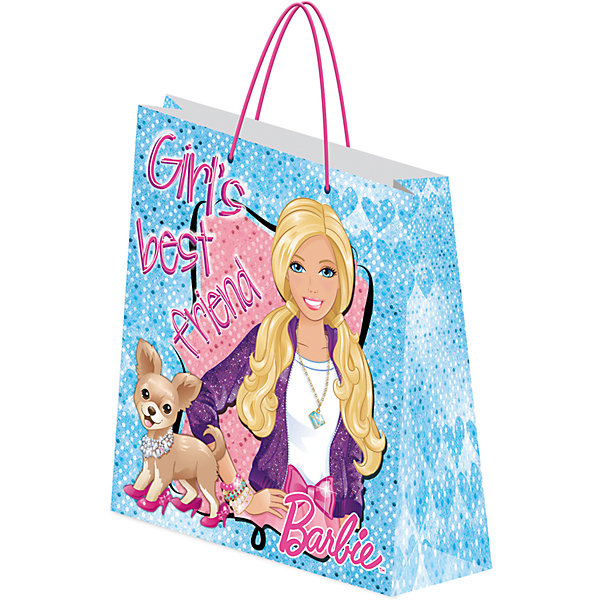 

Пакет подарочный 28*34*9 см, Barbie