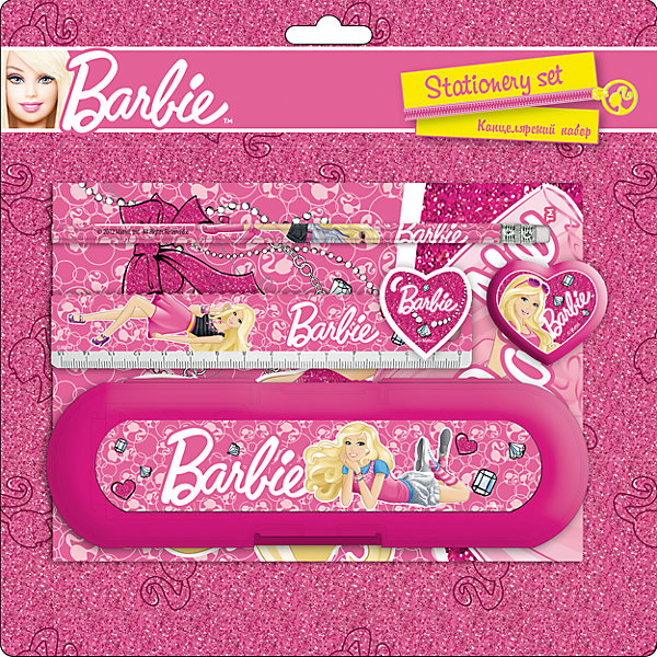 

Набор канцелярский (6 предметов), Barbie