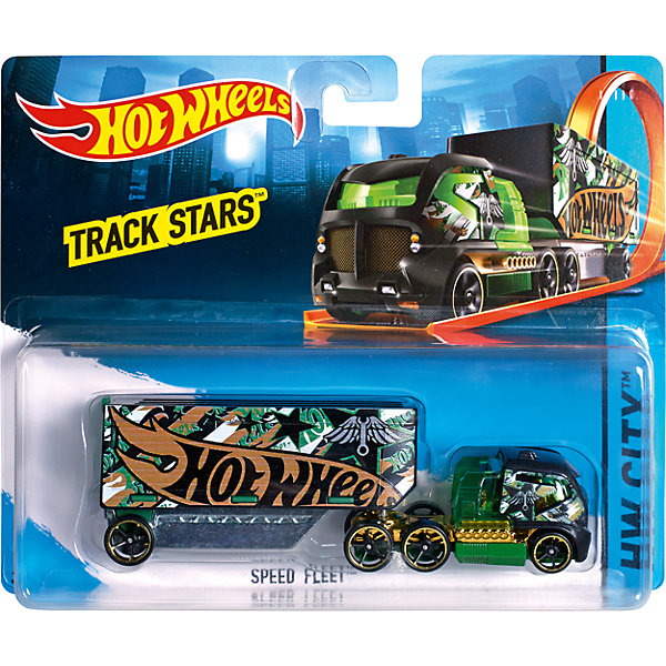 

Машинка Hot Wheels "Грузовик-трейлер, Машинка Hot Wheels "Грузовик-трейлер"