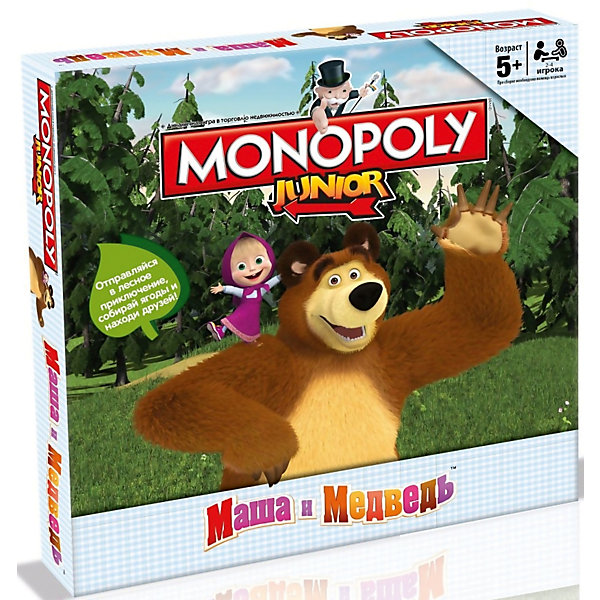 фото Настольная игра "Монополия "Маша и Медведь" Hasbro