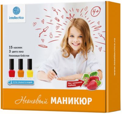 Малый набор Неоновый маникюр, артикул:5263172 - Наборы детской косметики Малый набор Неоновый маникюр, артикул:5263172 - Наборы детской косметики
