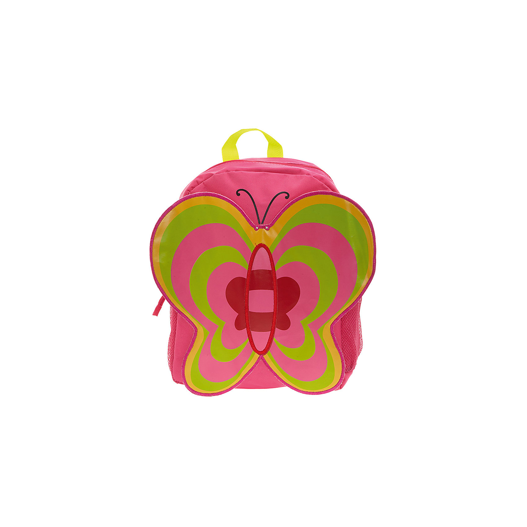 Рюкзак Бабочка, цвет фуксия с зеленым 3D Bags 5344315