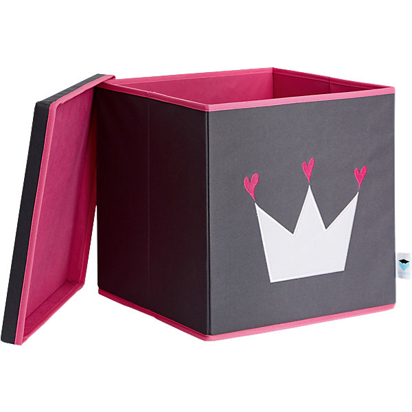 

Коробка с крышкой для хранения Store it Корона, Серый