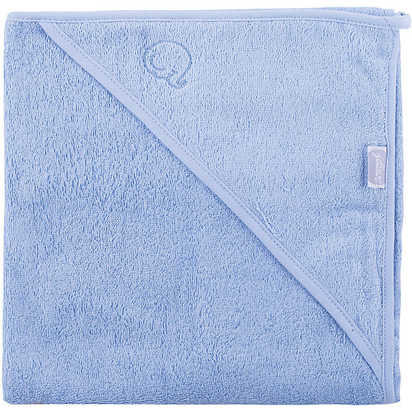 

Полотенце с уголком 75 х 75 см, Jollein, Light blue, Синий