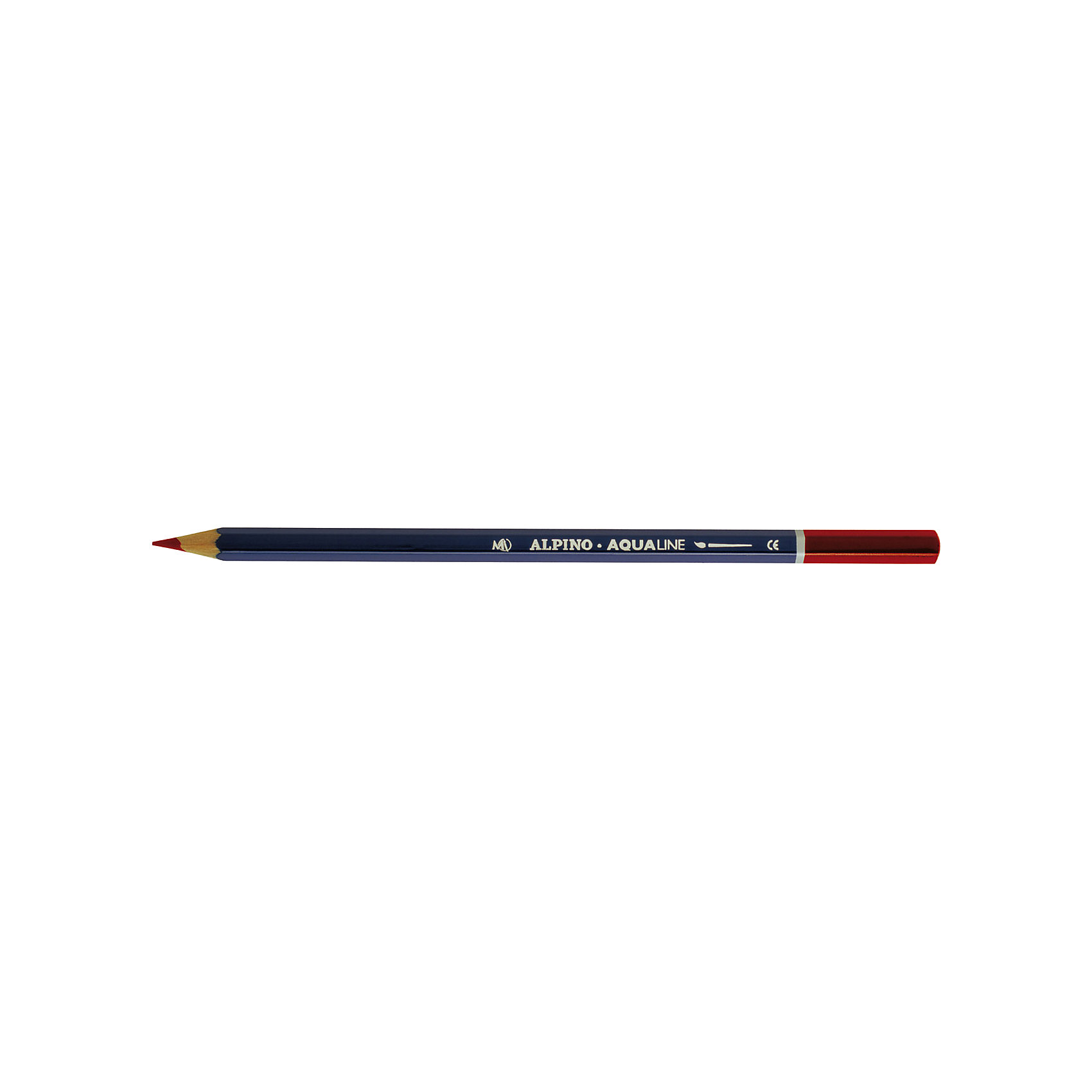 фото Цветные шестигранные акварельные карандаши AQUALINE, 36 цв. Alpino