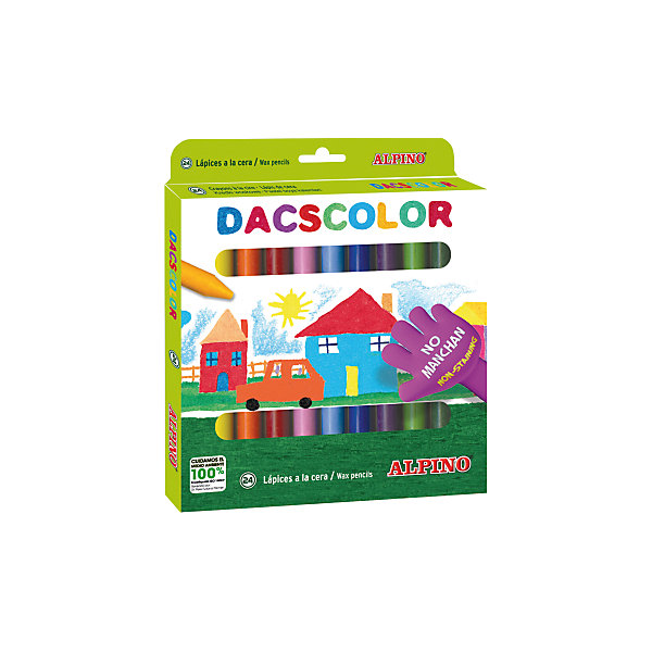 

Восковые карандаши DACSCOLOR, 24 цв.