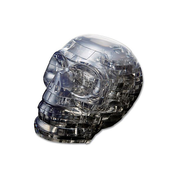 Кристаллический пазл 3D Черный череп, Crystal Puzzle 5397227