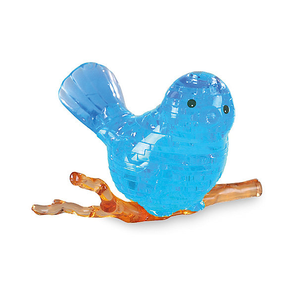 

Кристаллический пазл 3D "Голубая птичка", Crystal Puzzle