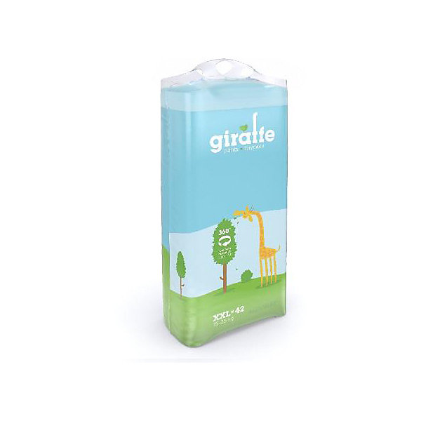 

Трусики-подгузники Lovular Giraffe XXL 15-25 кг, 42 шт, Разноцветный
