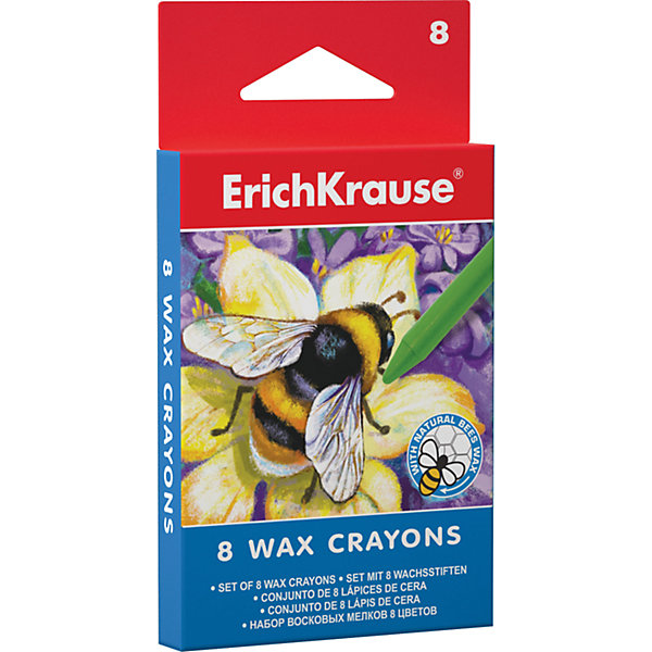 

Восковые мелки Erich Krause, 8 цветов