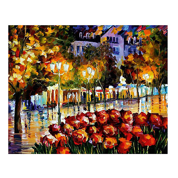 

Картина по номерам "Афремов: Цветы Люксембурга", 40*50 см