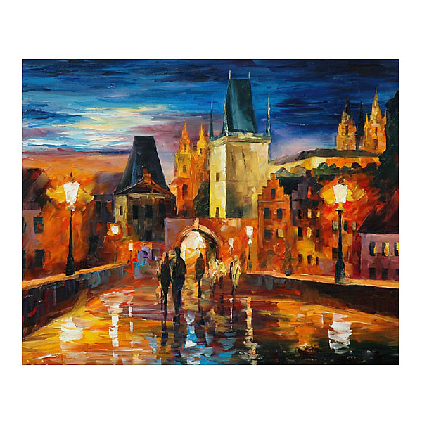 

Картина по номерам "Афремов: Ночь в Праге", 40*50 см