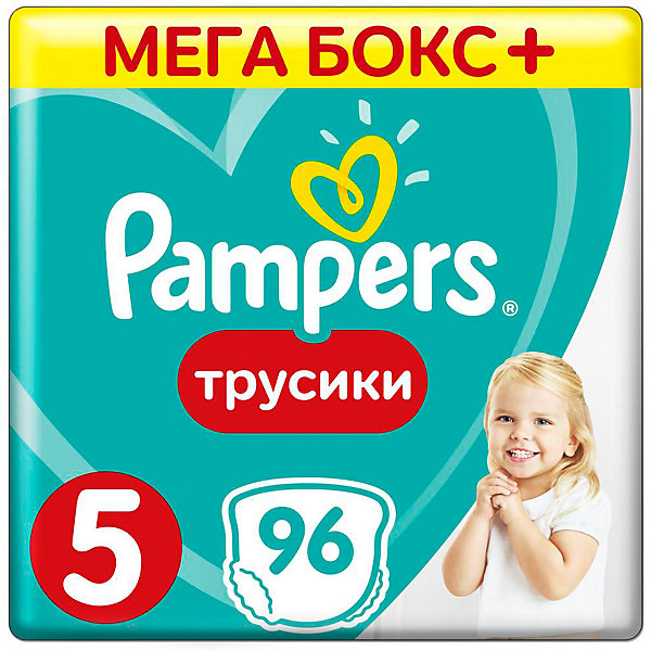 фото Трусики pampers pants 12-17 кг, 96 шт