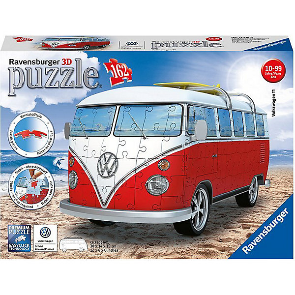 

3D пазл Ravensburger VW bus T1