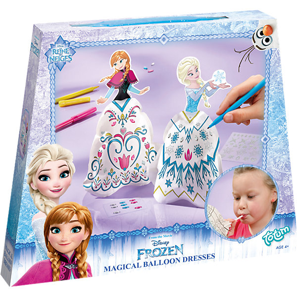 Набор для творчества Frozen Magical balloon dresses TOTUM 5446323
