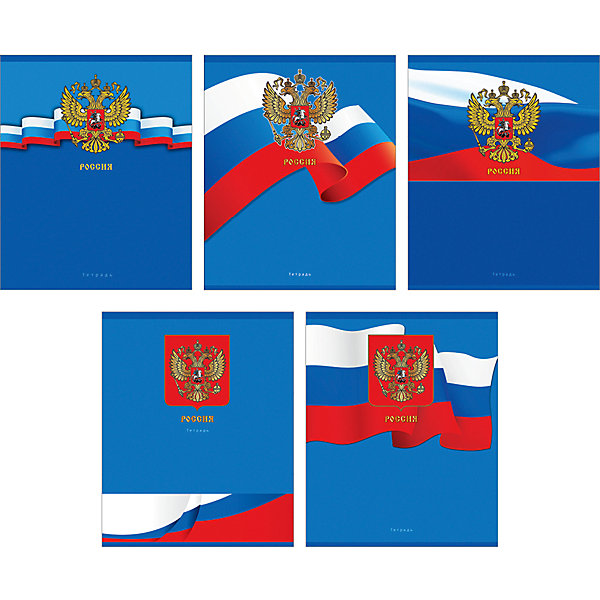

Комплект тетрадей "Государственная символика. Герб" (10 шт), 48 листов, Канц-Эксмо, клетка