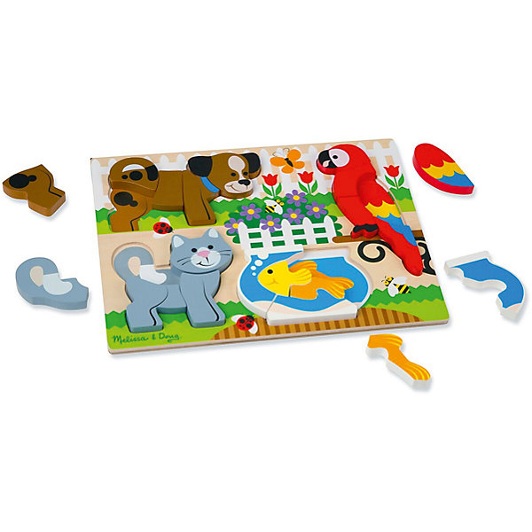 

Мои первые пазлы "Домашние животные", Melissa & Doug